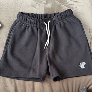 Men's Bass Pro Shop Black Drawstring Athletic Shorts with pockets
